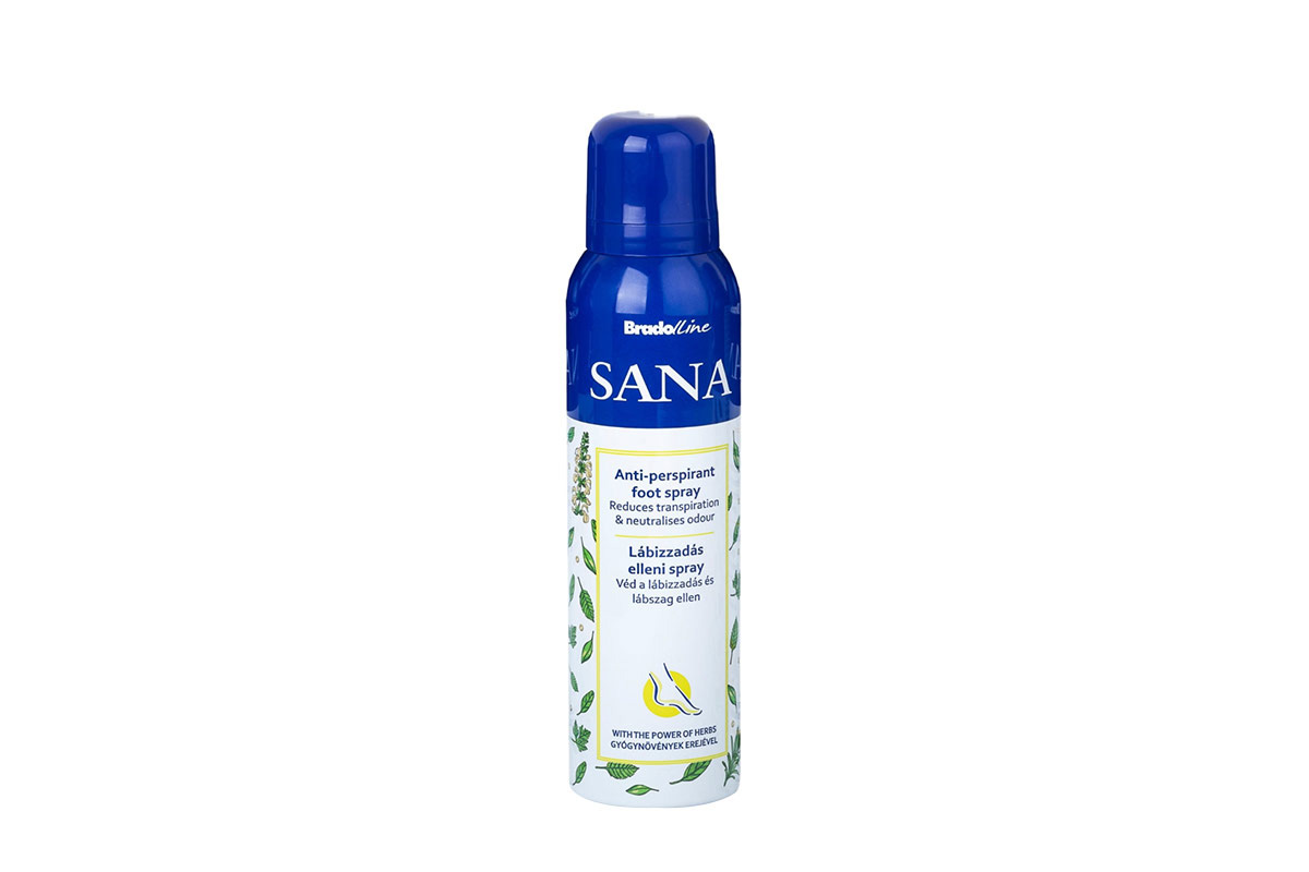 BRADO LINE SANA FOOT SPRAY 150 ML - Life Care Apotek