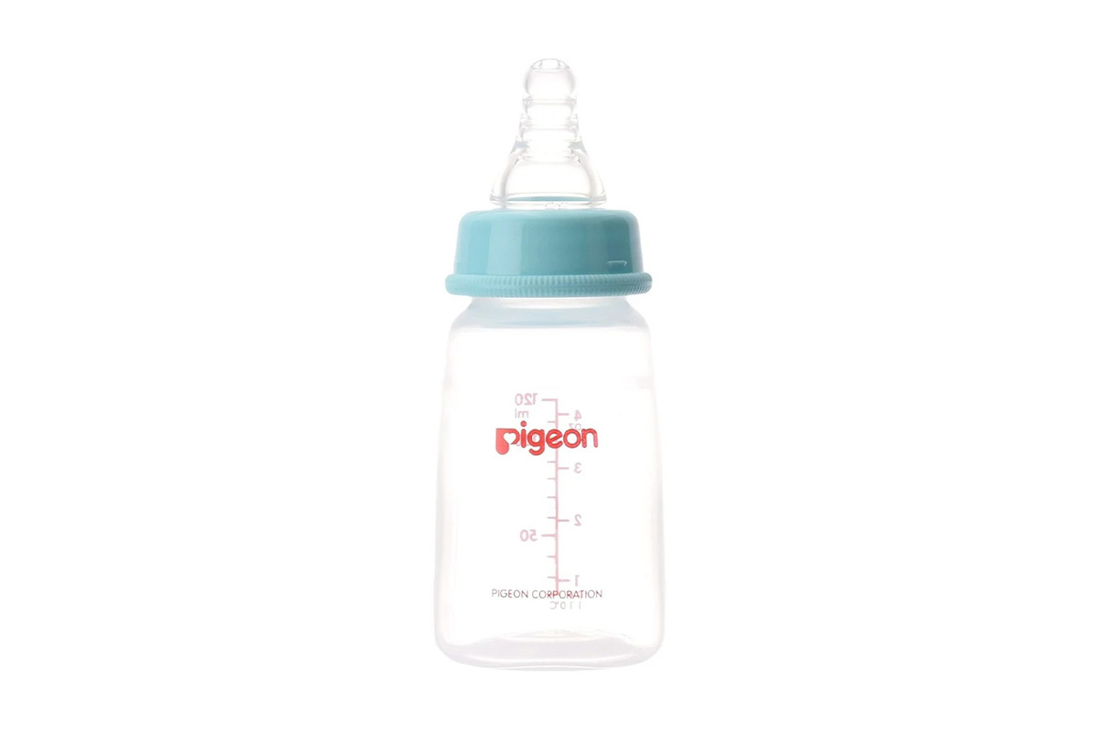 PIGEON FLEXIBLE PLASTIC 0 MONTHS PLUS 120 ML SMALL - Life Care Apotek