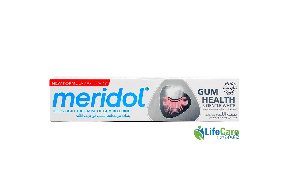 MERIDOL GUM HEALTH TOOTHPASTE 75 ML - Life Care Apotek