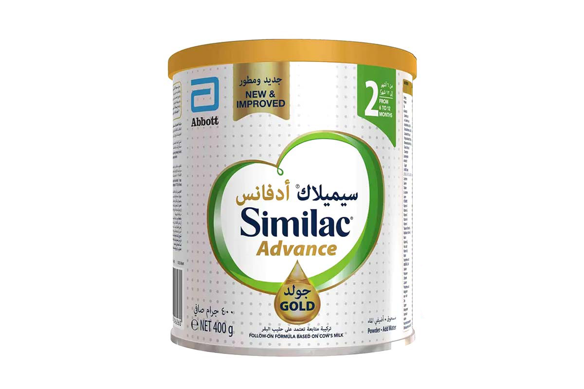 SIMILAC ADVANCE GOLD NO 2 FROM 6 TO 12 MONTHS 400 GM - Life Care Apotek