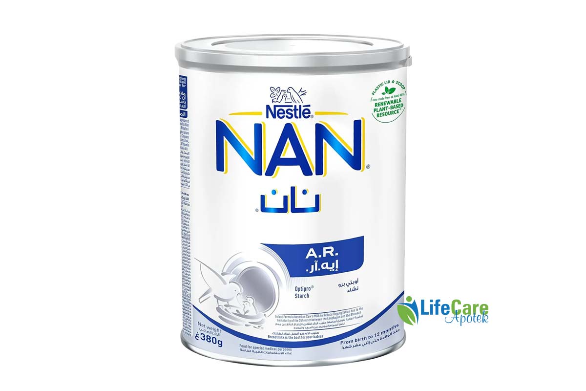 NAN AR 380 GM - Life Care Apotek