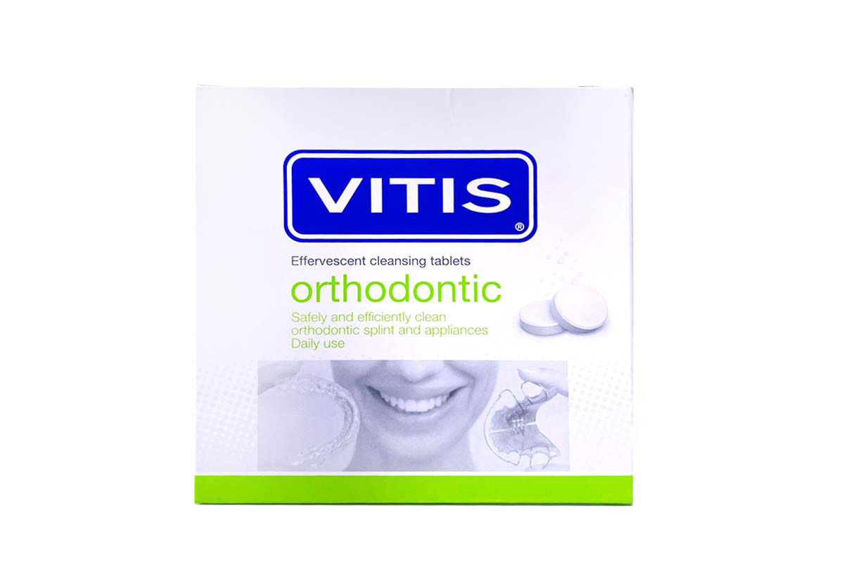 VITIS ORTHODONTIC EFFERVESCENT CLEANSING 32 TABLETS - Life Care Apotek