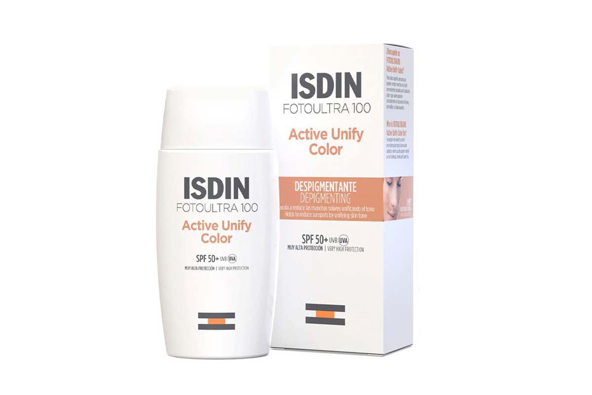 ISDIN FOTOULTRA 100 ACTIVE UNIFY COLOR SPF50 PLUS 50 ML - Life Care Apotek