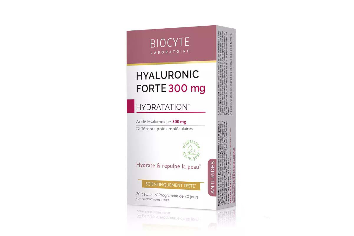 BIOCYTE HYALURONIC FORTE 300 MG 30 CAPSULES - Life Care Apotek