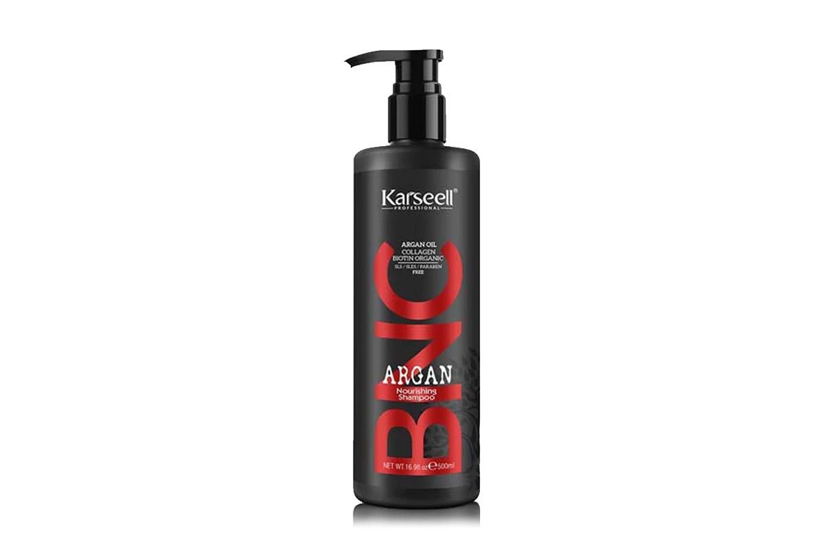 KARSEELL ARGAN OIL COLLAGEN BIOTIN ORGANIC NOURISHING SHAMPOO 500 ML - Life Care Apotek