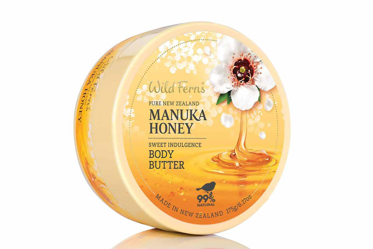 WILD FERNS MANUKA HONEY BODY BUTTER 175 GM - Life Care Apotek