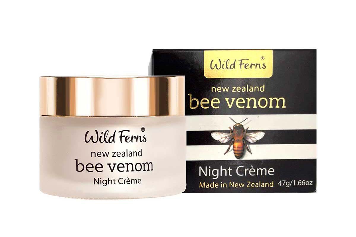 WILD FERNS BEE VENOM NIGHT CREAM WITH MANUKA HONEY 47 GM - Life Care Apotek