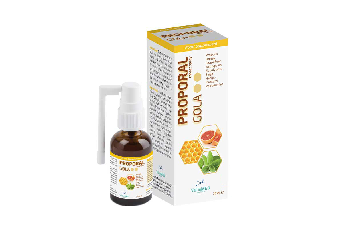 VALUEMED PROPORAL GOLA THROAT SPRAY 30 ML - Life Care Apotek