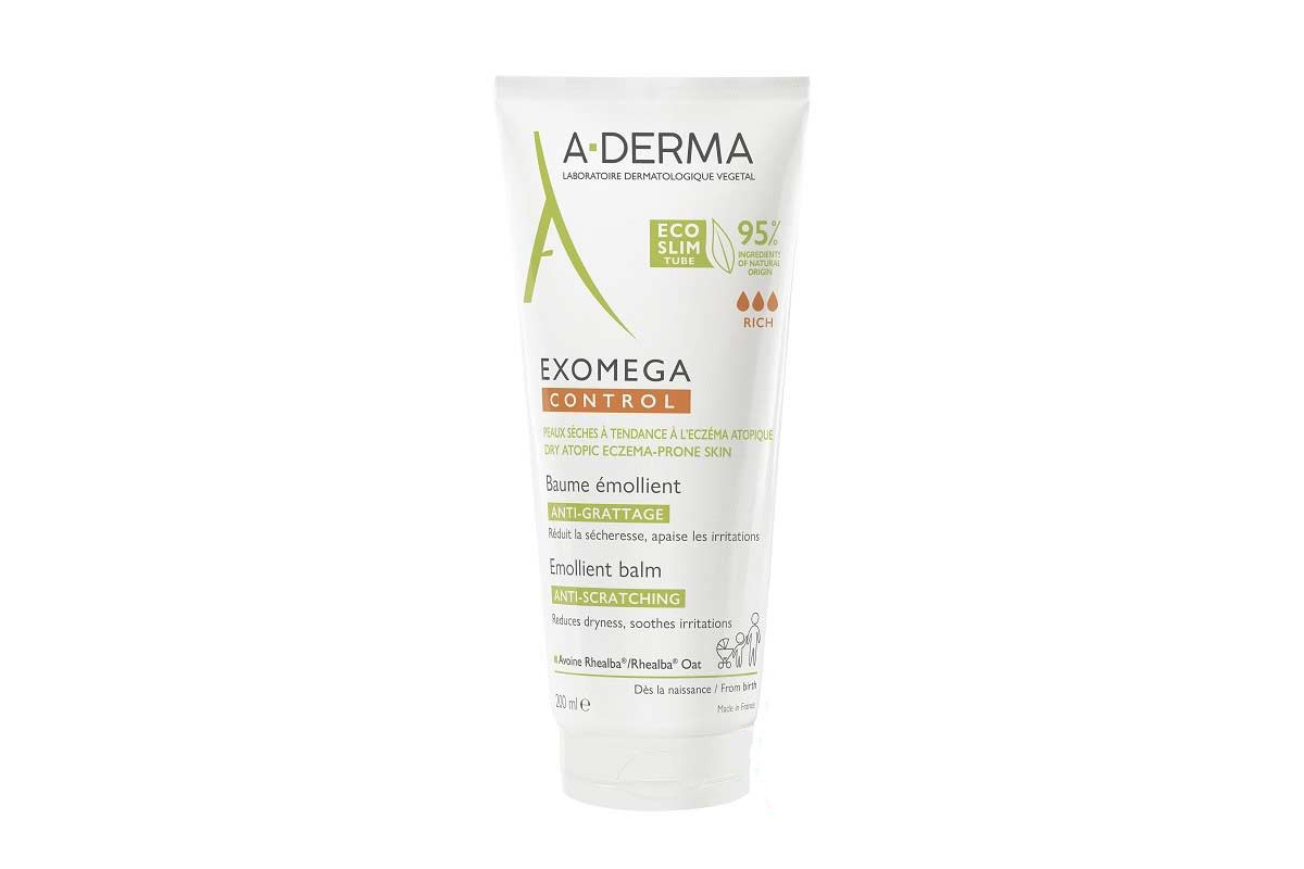 A DERMA EXOMEGA CONTROL EMOLLIENT BALM 200 ML - Life Care Apotek