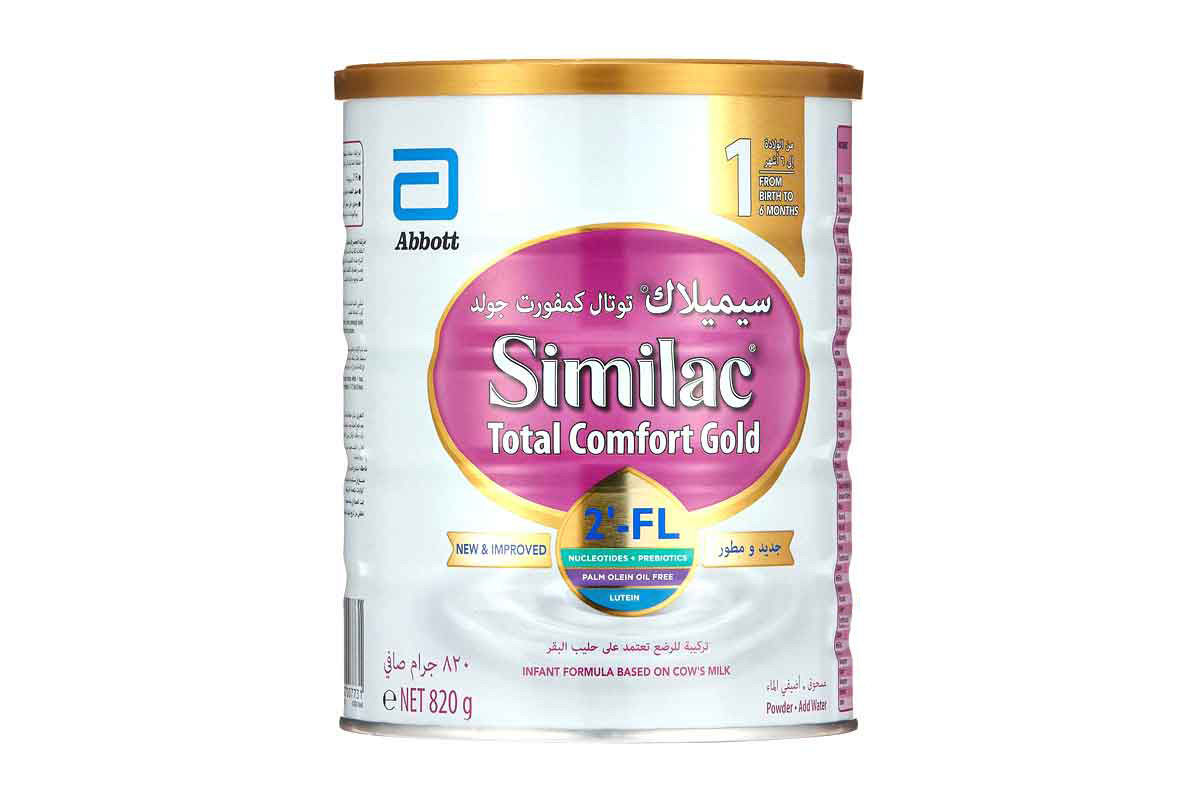 SIMILAC TOTAL COMFORT GOLD NO1 FROM 0 TO 6 MONTHS 820 GM - Life Care Apotek