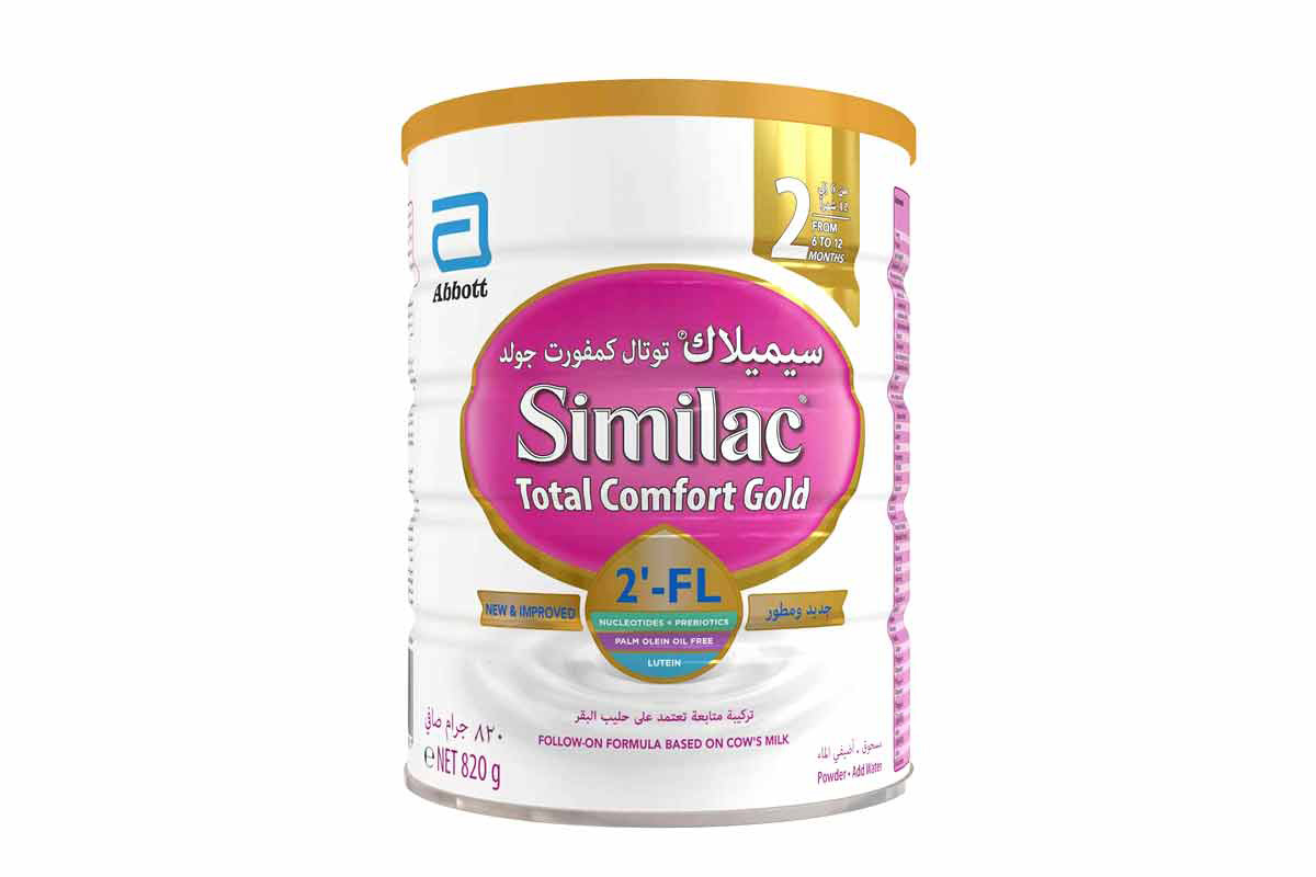 SIMILAC TOTAL COMFORT GOLD NO 2 FROM 6 TO 12 MONTHS 820 GM - Life Care Apotek