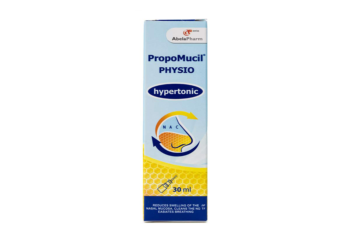 PROPOMUCIL PHYSIO HYPERTONIC NASAL SPRAY 30 ML - Life Care Apotek