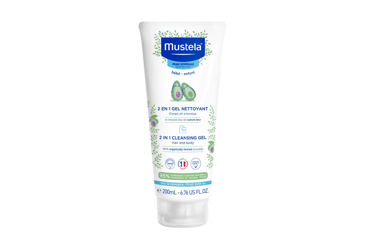 MUSTELA 2 IN 1 CLEANSING GEL 200 ML - Life Care Apotek