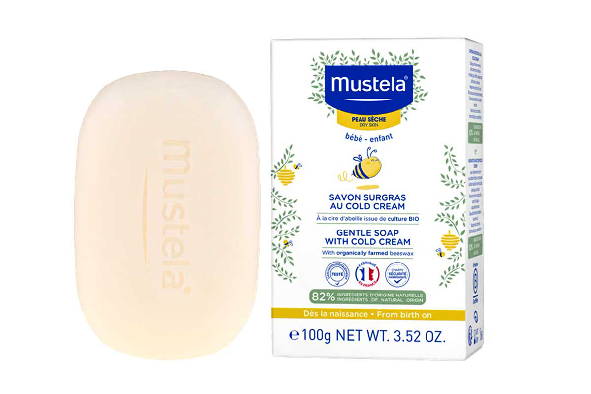 MUSTELA GENTLE SOAP WITH COLD CREAM 100 GM - Life Care Apotek