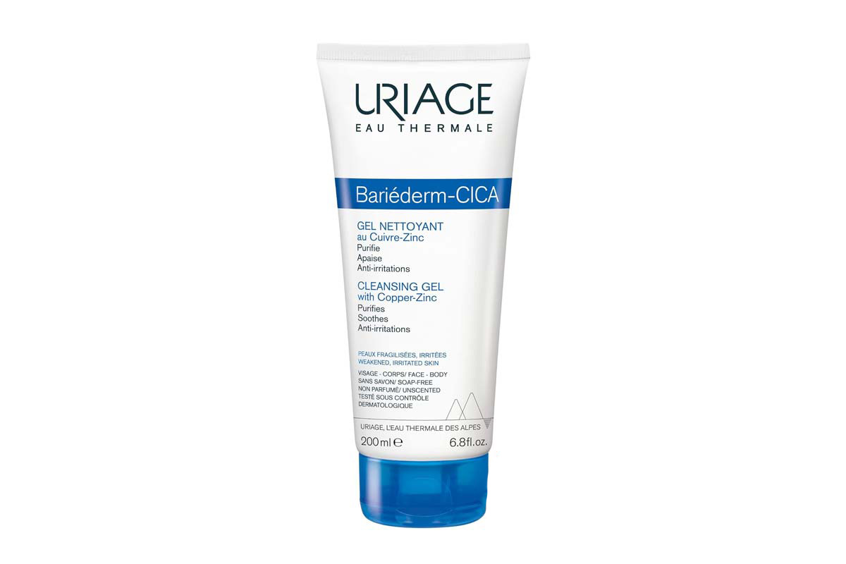 URIAGE BARIEDERM CICA GEL NETTOYANT CLEANSING 200ML - Life Care Apotek