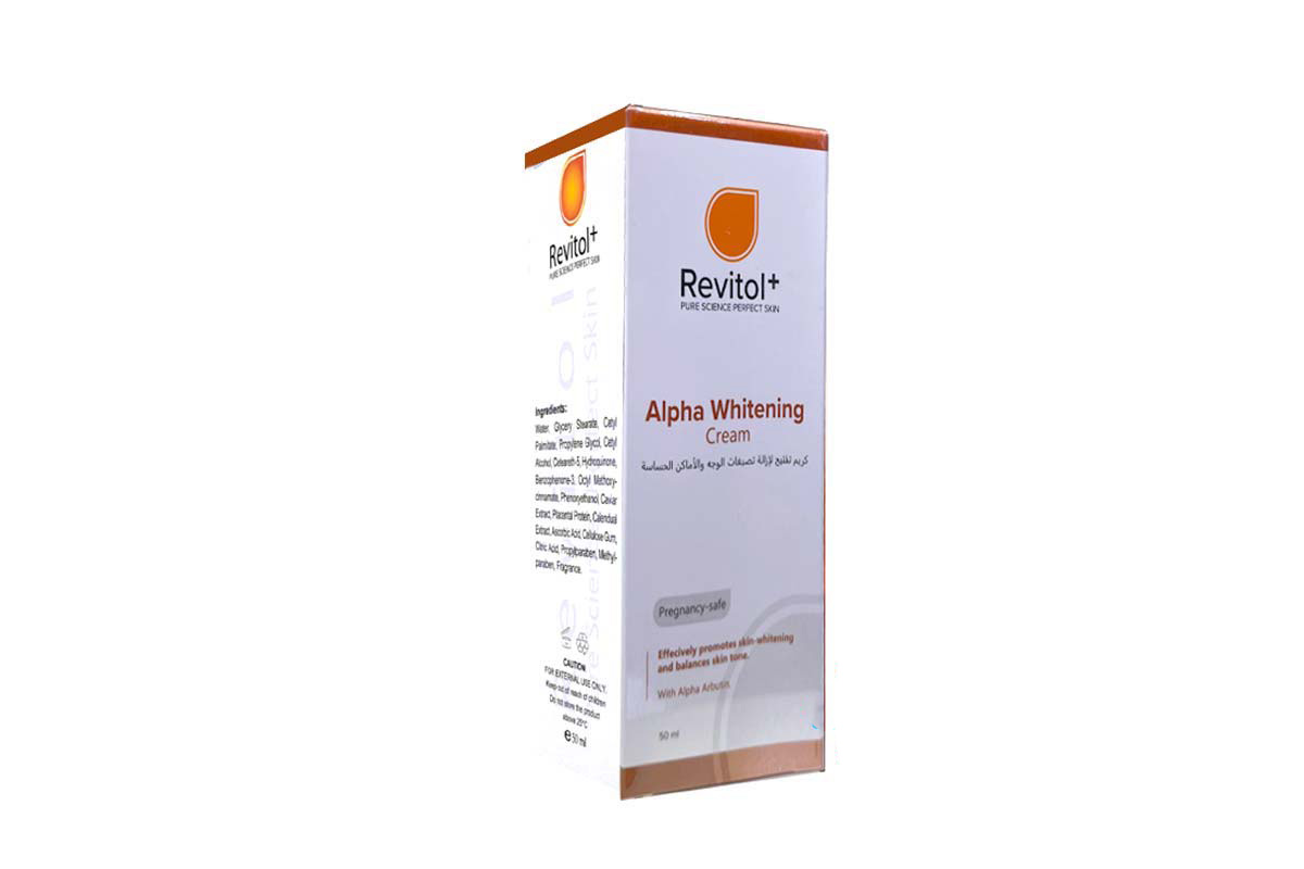 REVITOL ALPHA WHITENING CREAM 50 ML - Life Care Apotek