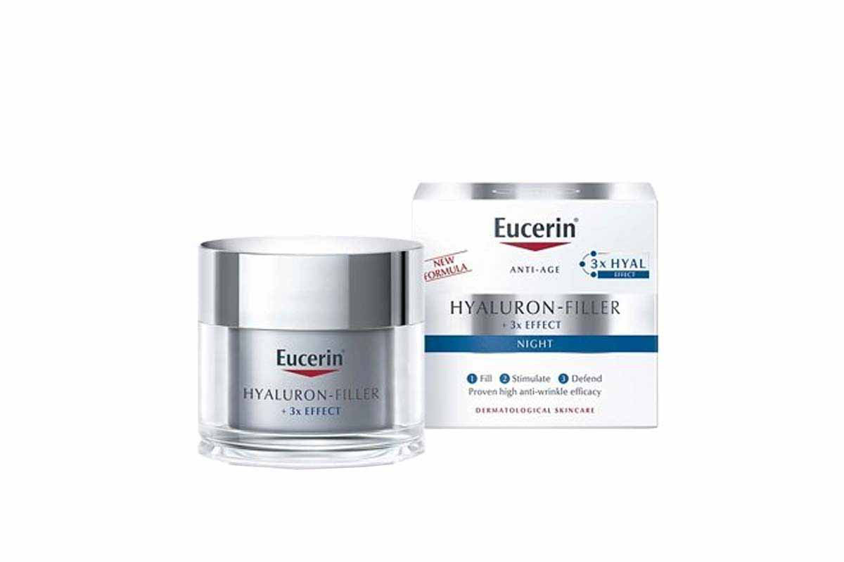 EUCERIN HYALURON FILLER NIGHT CREAM 50 ML - Life Care Apotek