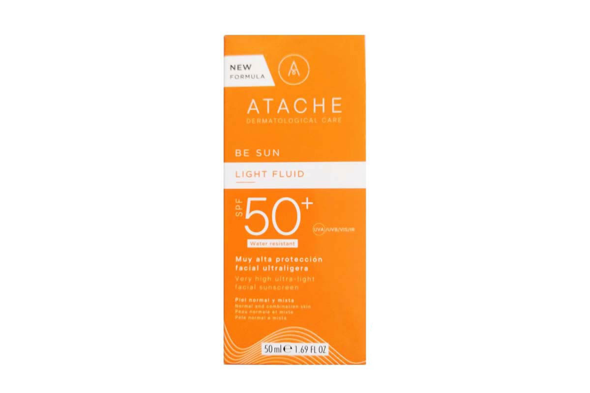 ATACHE BE SUN LIGHT FLUID CREAM SPF50 PLUS 50 ML - Life Care Apotek