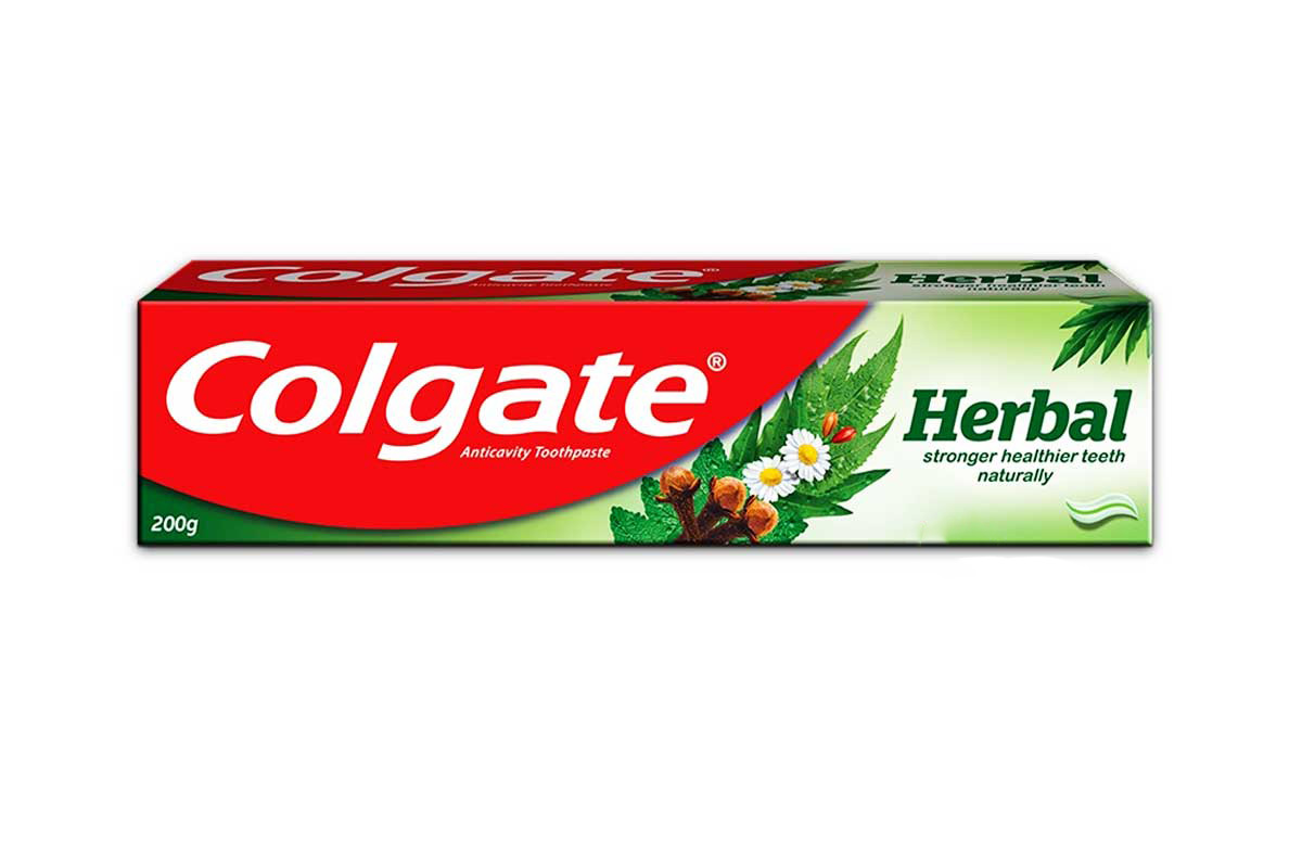 COLGATE HEARBAL TOOTHPASTE 200 GM - Life Care Apotek