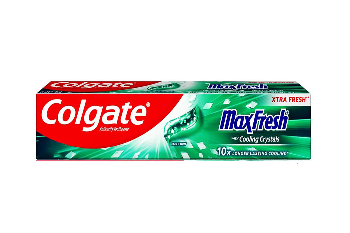 COLGATE MAX FRESH TOOTHPASTE CLEAN MINT 100 ML - Life Care Apotek