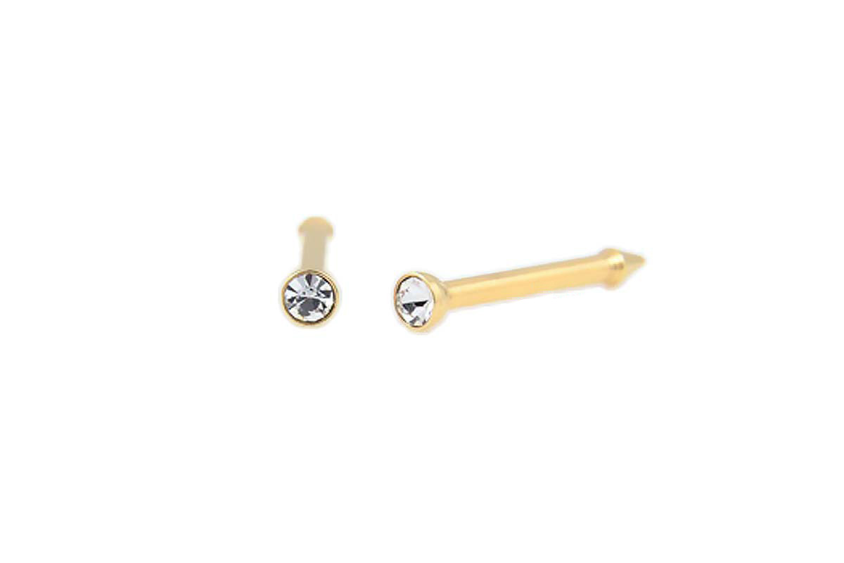 PRIMED NOSE PIERCING TITANIUM AND GOLD 72-254 - Life Care Apotek