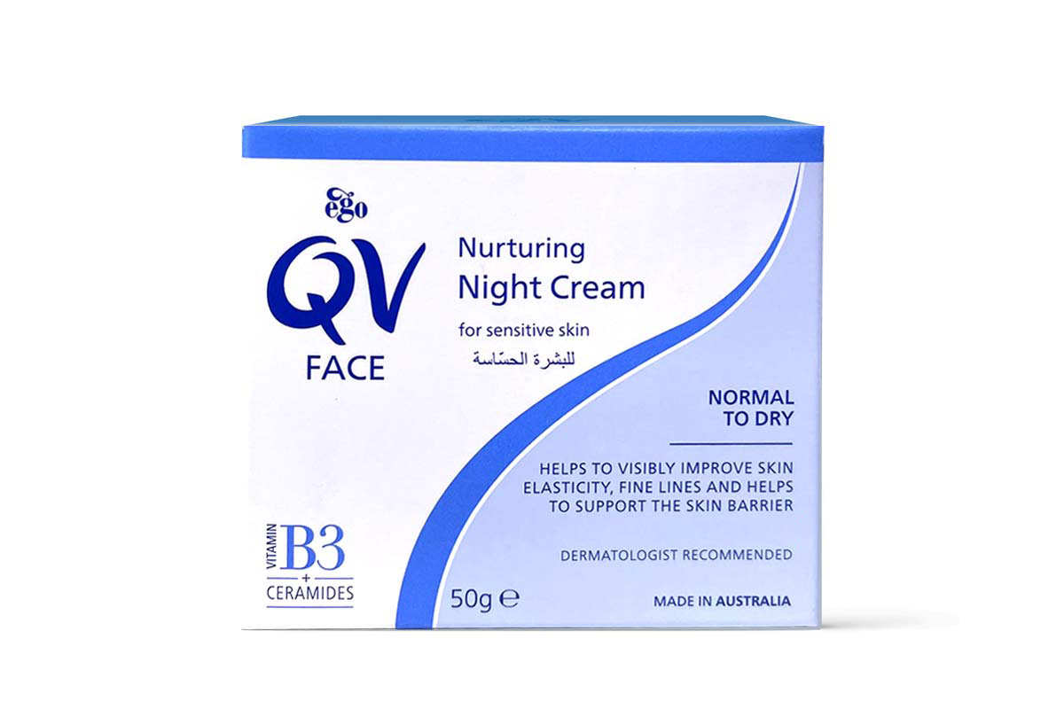 QV FACE NIGHT CREAM 50 GM - Life Care Apotek