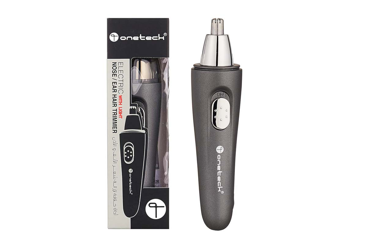 ONETECH ELECTRIC WITH LIGHT NOSE AND EAR HAIR TRIMMER - Life Care Apotek