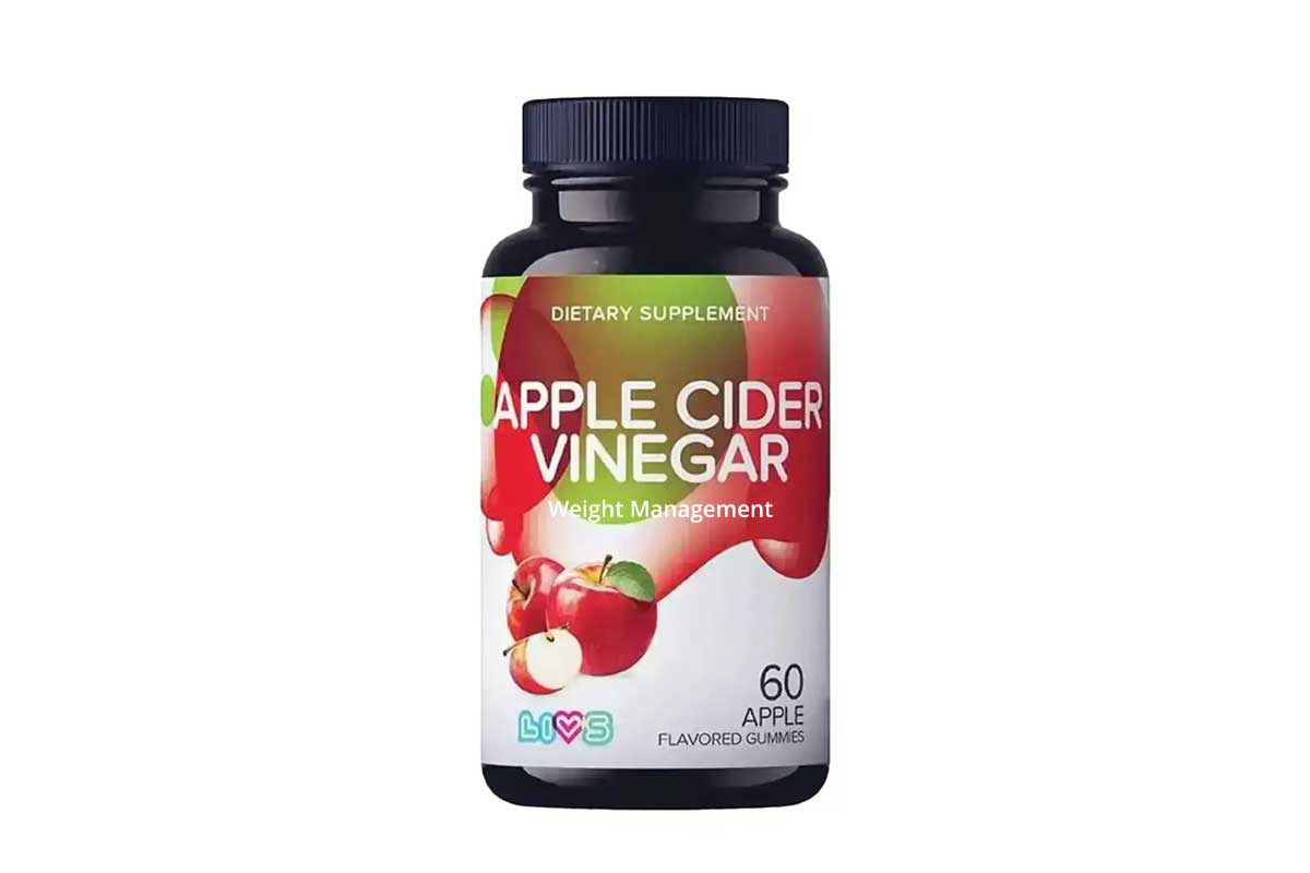 LIVS APPLE CIDER VINEGAR APPLE FLAVORED 60 GUMMIES - Life Care Apotek