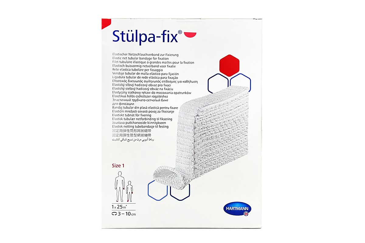 BOX HARTMANN STULPA FIX SIZE 1 - 1X25M 3-10CM 1PCS - Life Care Apotek