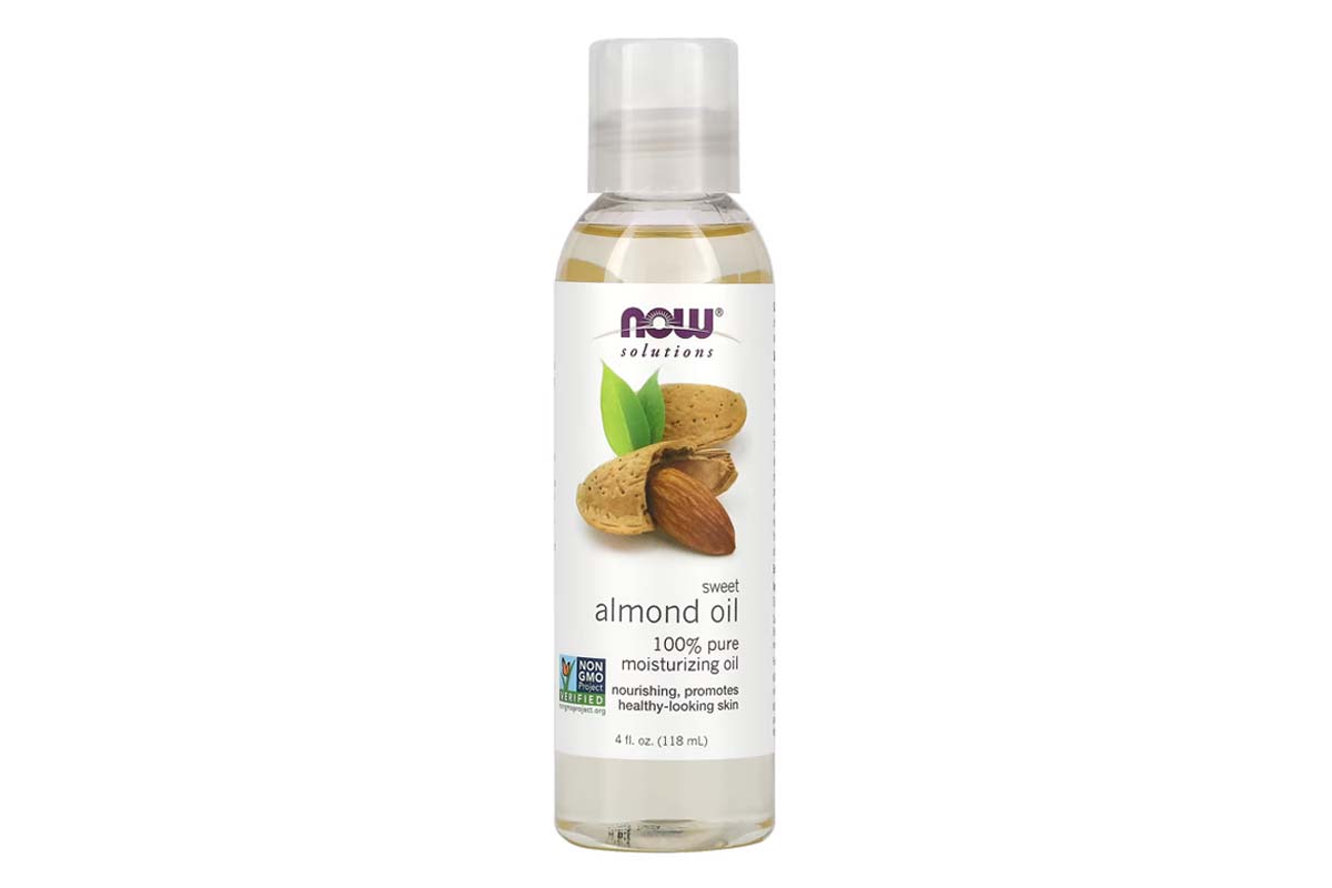 NOW ALMOND OIL MOISTURIZING 100% PURE 118 ML - Life Care Apotek