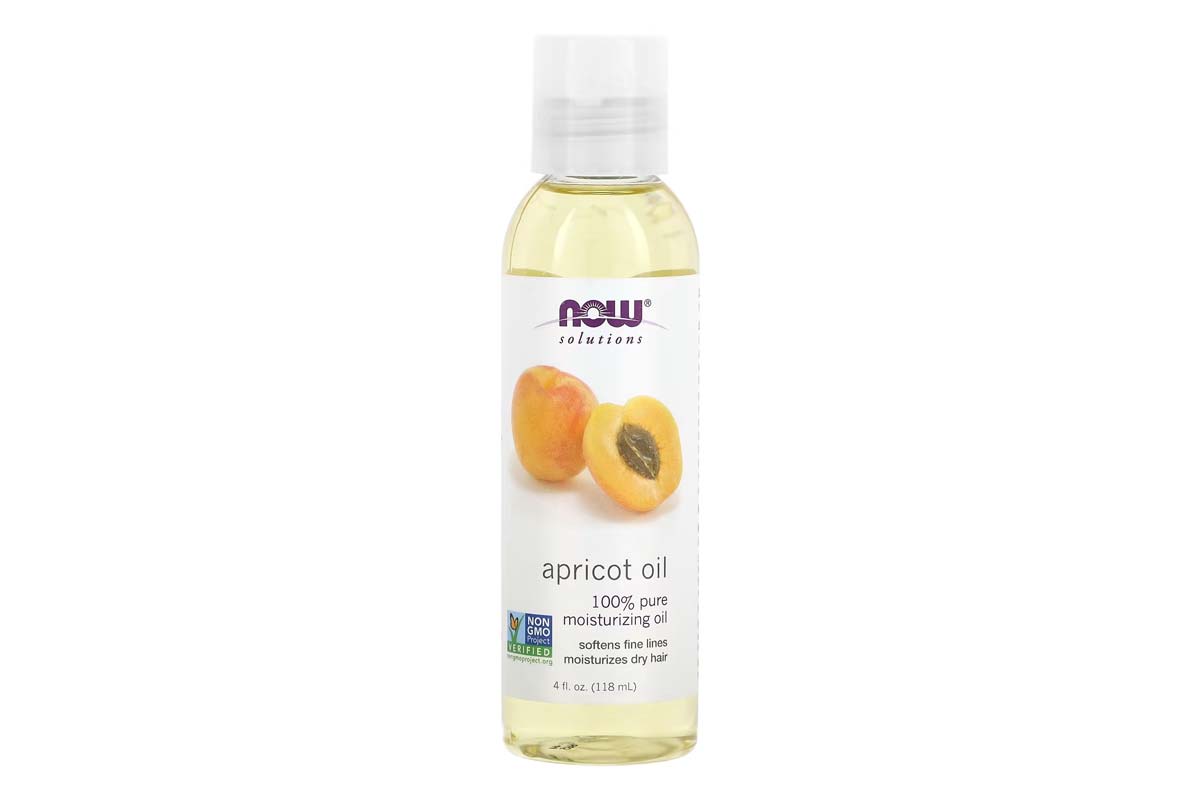 NOW APRICOT OIL MOISTURIZING 100% PURE 118 ML - Life Care Apotek