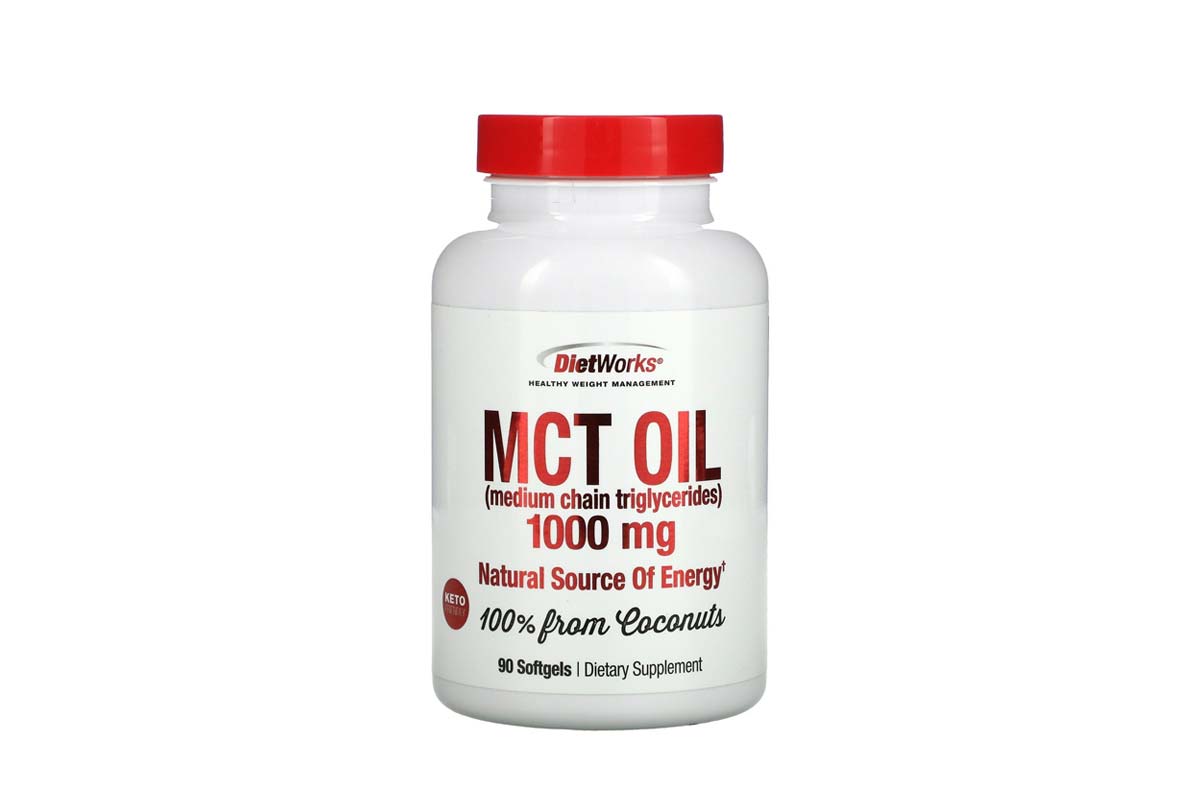 DIETWORKS MCT OIL 1000MG 90 SOFTGELS - Life Care Apotek