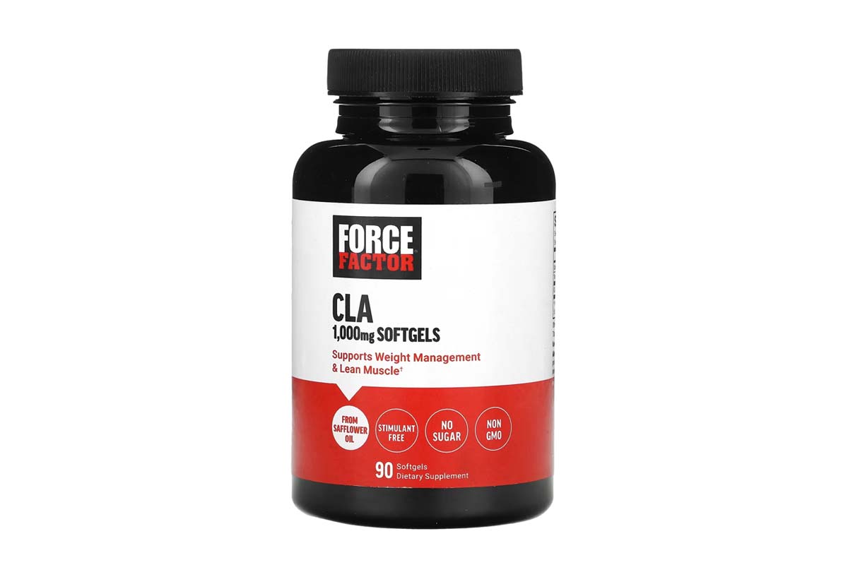 FORCE FACTOR CLA 1000 MG 90 SOFTGELS - Life Care Apotek