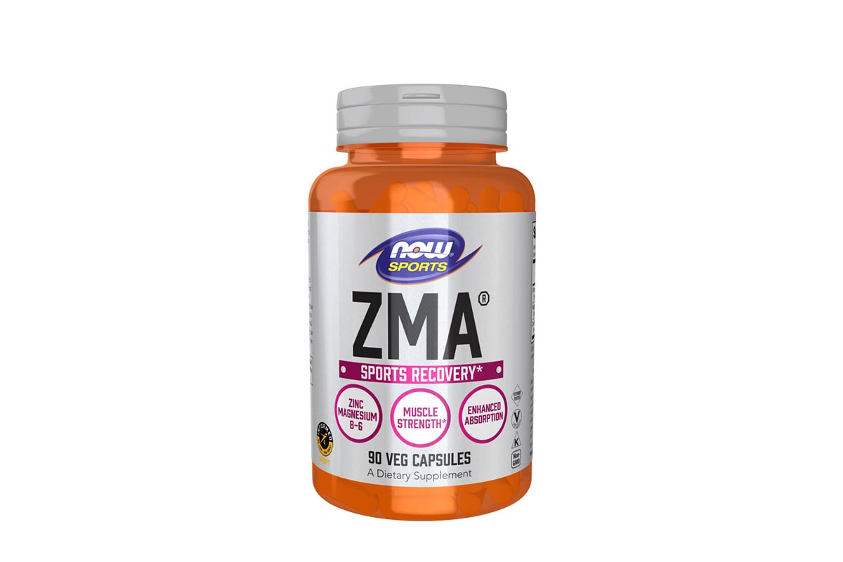 NOW SPORTS ZMA SPORTS RECOVERY 90 VEGGIE CAPSULES - Life Care Apotek