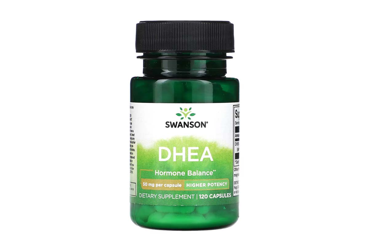 SWANSON DHEA 50 MG 120 CAPSULES - Life Care Apotek