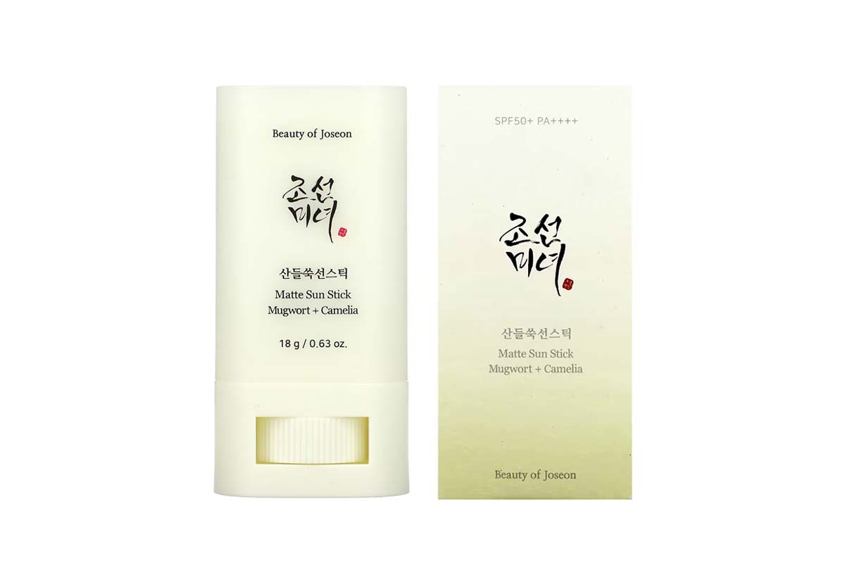 BEAUTY OF JOSEON MATTE SUN STICK MUGWORT PLUS CAMELIA 18 GM - Life Care Apotek