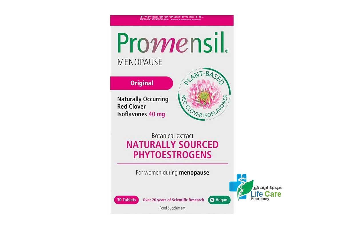 PROMENSIL ORIGINAL FORMULA 40MG 30 TABLETS - Life Care Apotek