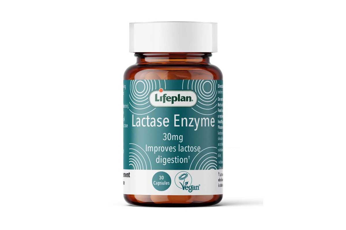 LIFEPLAN LACTASE ENZYME 30MG 30 CAPSULES - Life Care Apotek