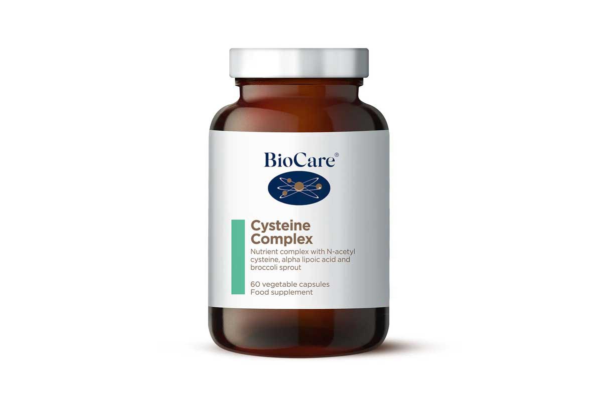 BIOCARE CYSTEINE COMPLEX 60 VEGETABLE CAPSULES - Life Care Apotek