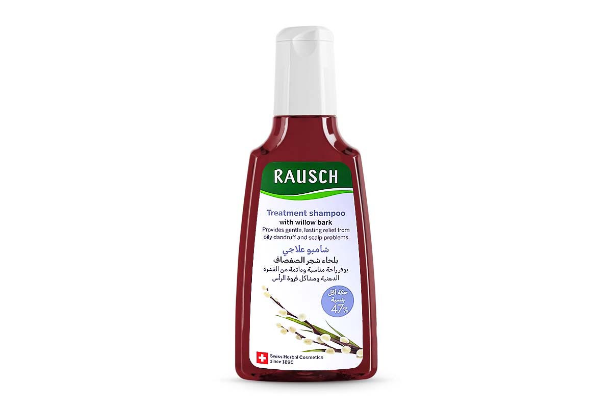 RAUSCH TREATMENT SHAMPOO WITH WILLOW BARK 200 ML - Life Care Apotek