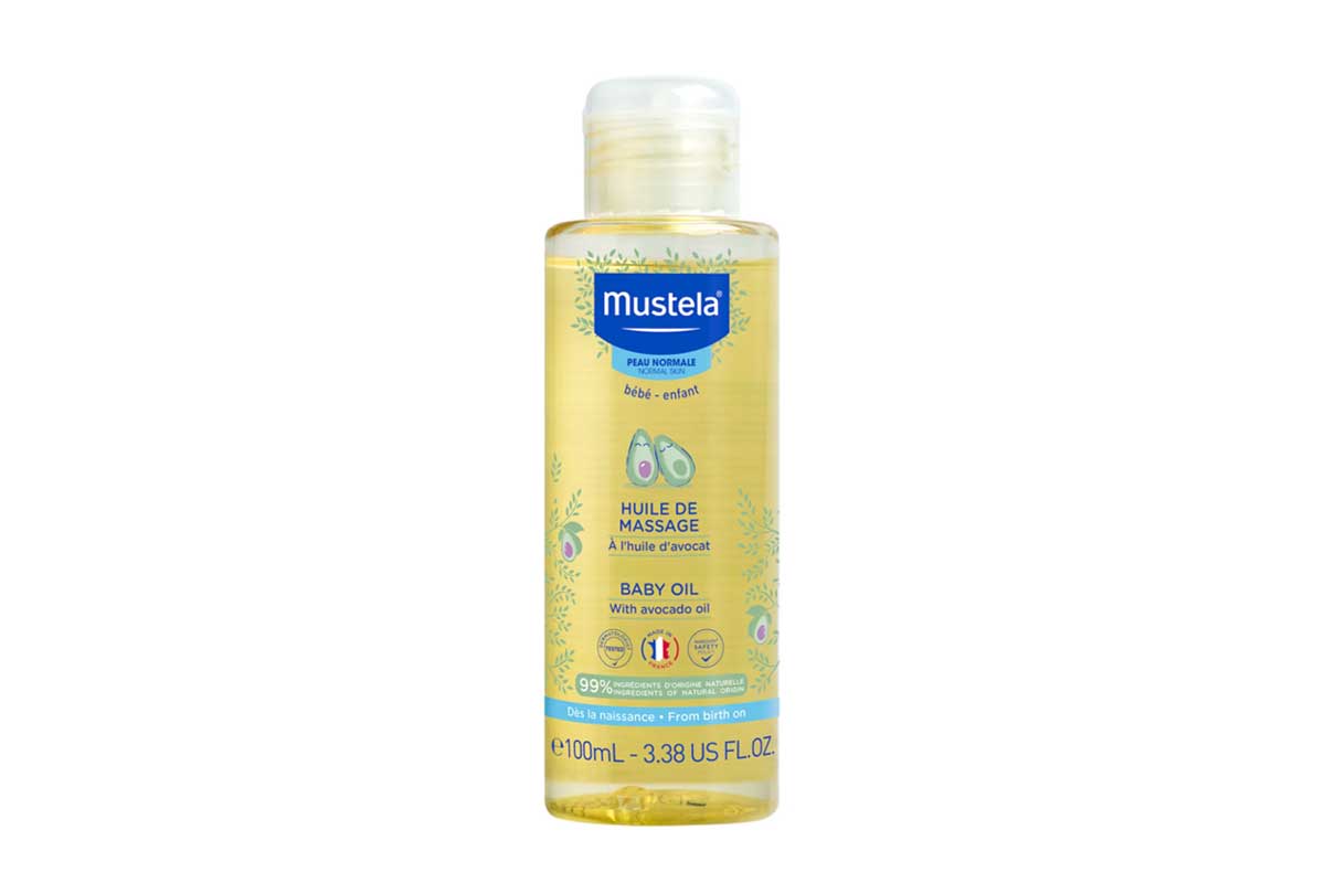 MUSTELA MASSAGE BABY OIL 100ML - Life Care Apotek