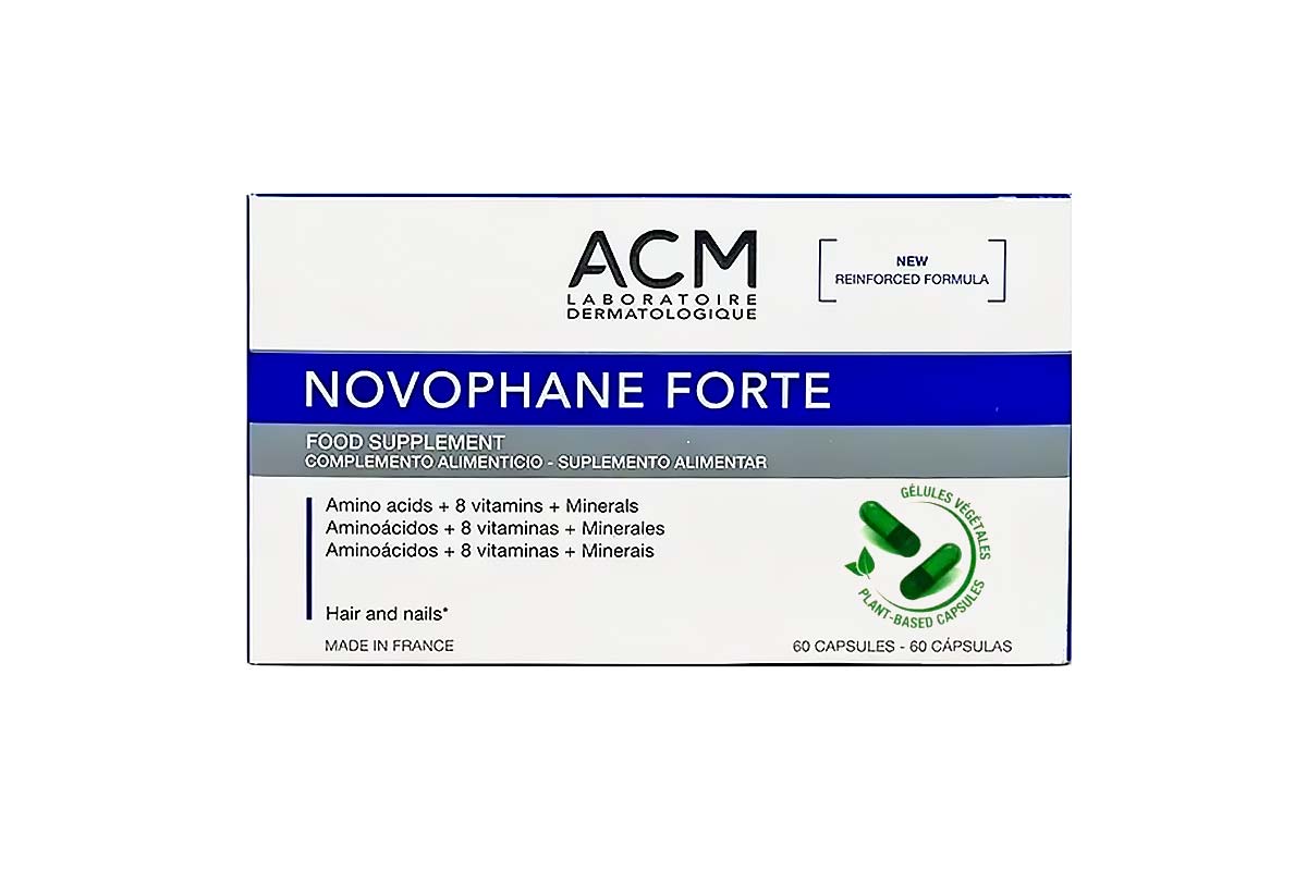 ACM NOVOPHANE FORTE HAIR AND NAILS 60 CAPSULES - Life Care Apotek