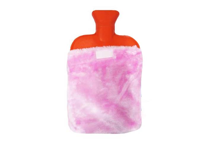 HOT WATER BAG COVERED COLOR PINK - Life Care Apotek