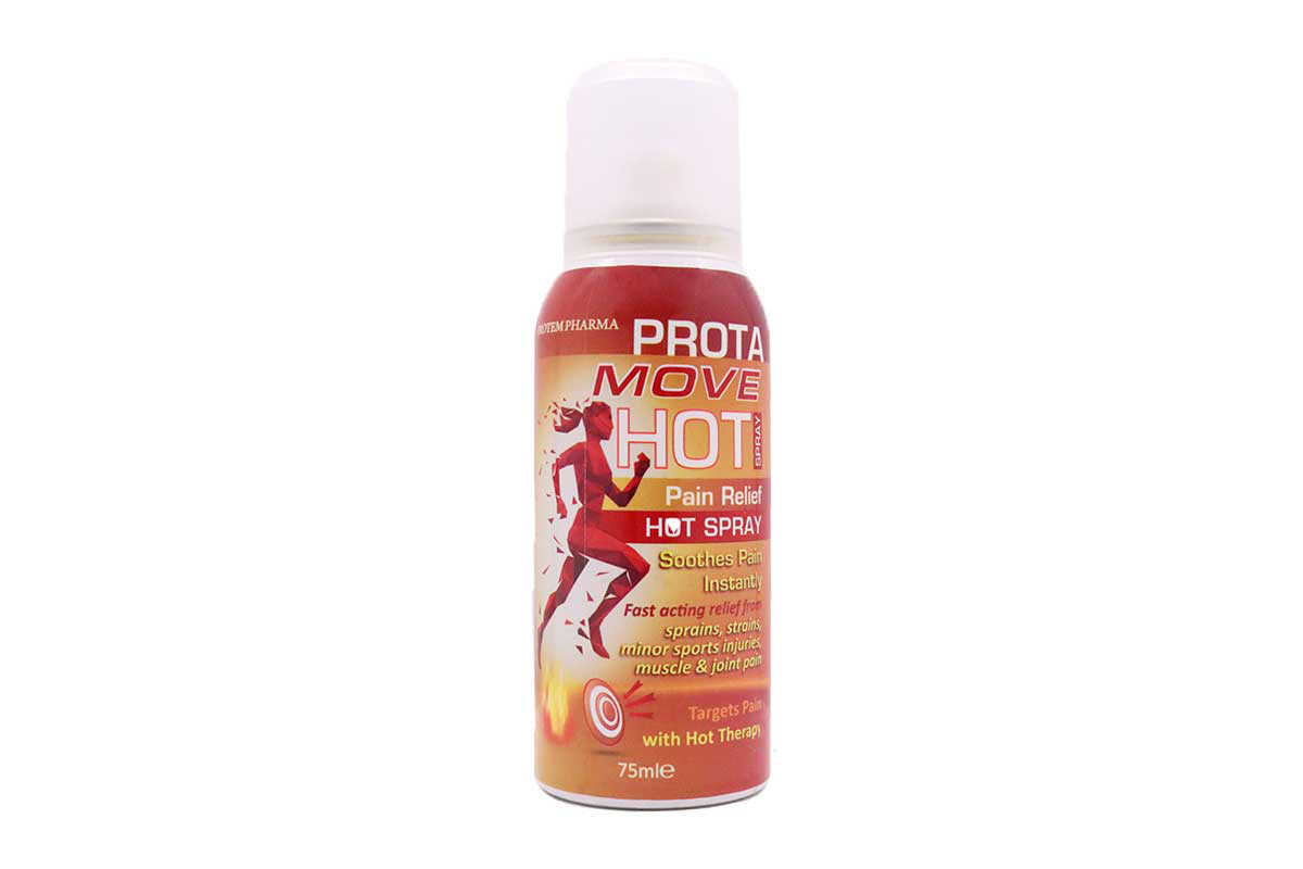 PROTA MOVE HOT PAIN RELIEF SPRAY 75 ML - Life Care Apotek