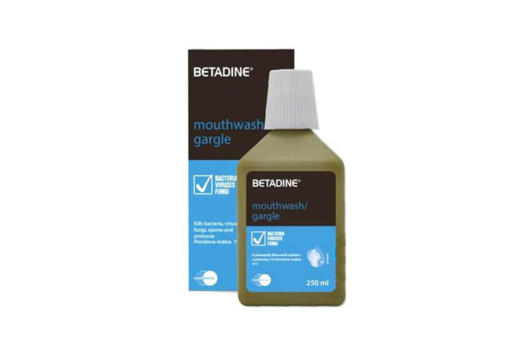 BETADINE MOUTHWASH GARGLE 250 ML - Life Care Apotek