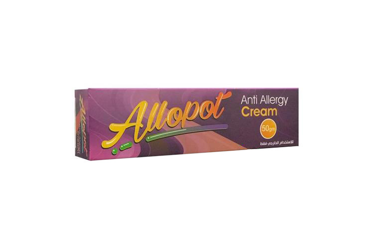 ALLOPOT ANTI ALLERGY CREAM 50 GM - Life Care Apotek