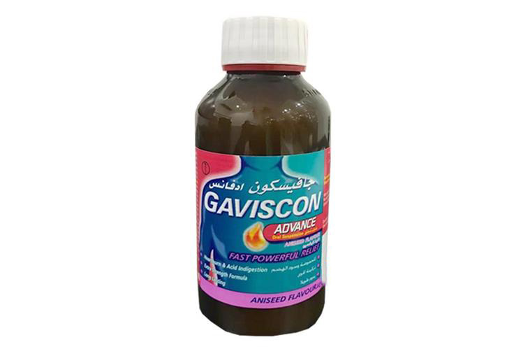 GAVISCON ADVANCE ANISEED FLAVOUR SUSPENSION 300 ML - Life Care Apotek