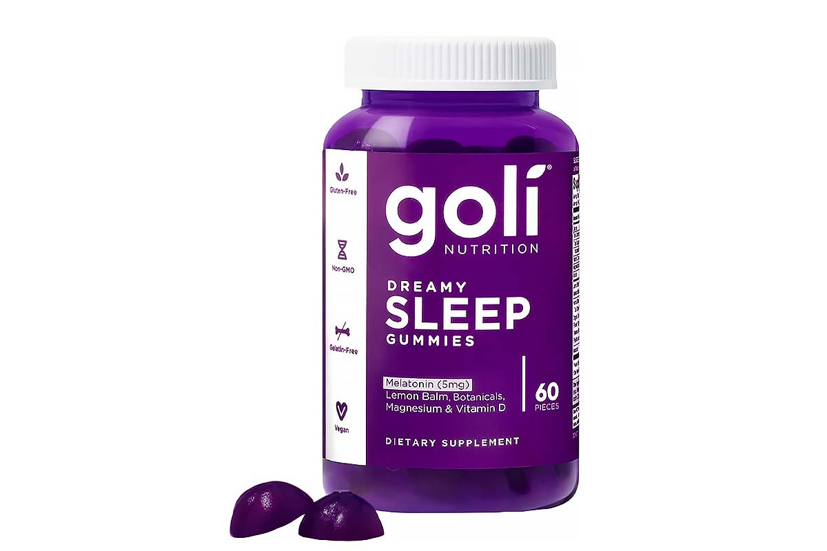 GOLI DREAMY SLEEP 5 MG MELATONIN GUMMIES 60 PIECES - Life Care Apotek