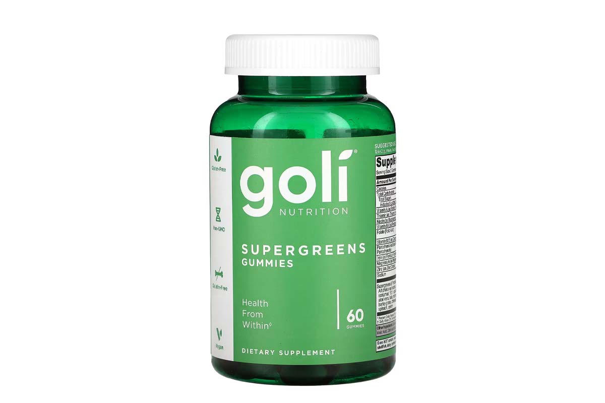 GOLI SUPERGREENS GUMMIES 60 PIECES - Life Care Apotek