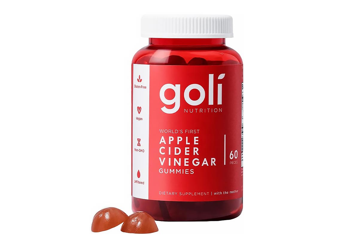 GOLI APPLE CIDER VINEGAR GUMMIES 60 PIECES - Life Care Apotek